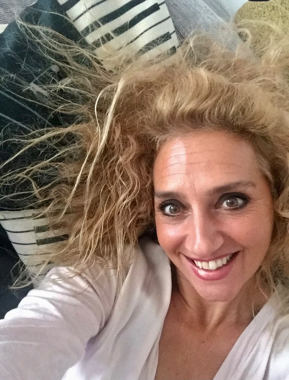 Federica Gili e i musicisti durante la preparazione dell'evento